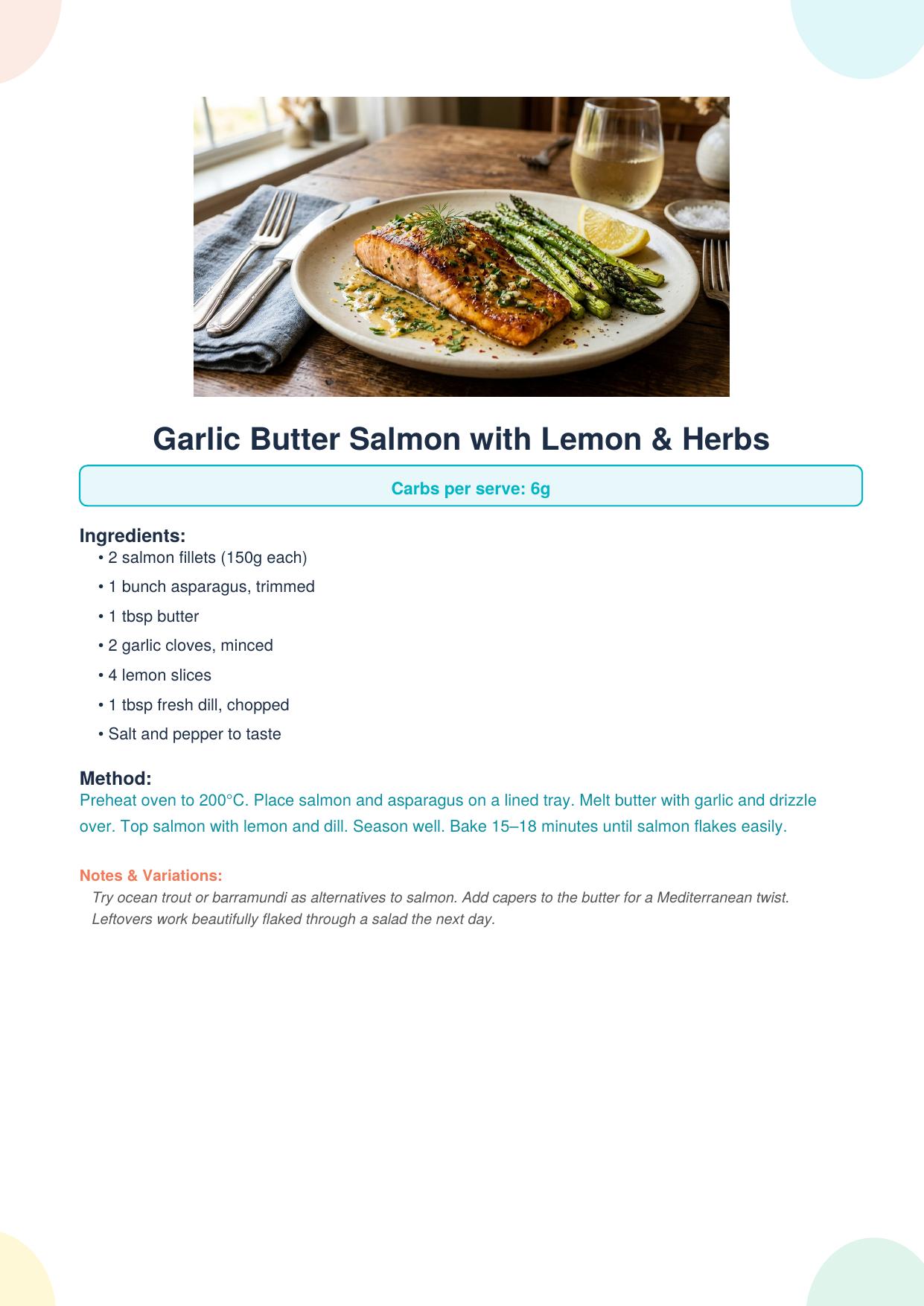 Dinner Recipe Page